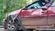 Accidental Damaged car