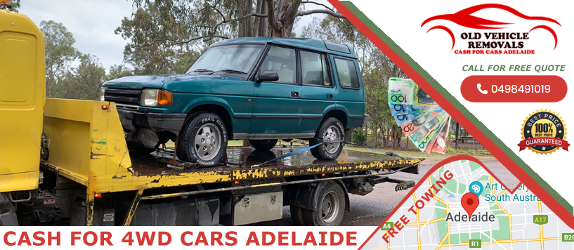 Cash For 4WD Cars Adelaide